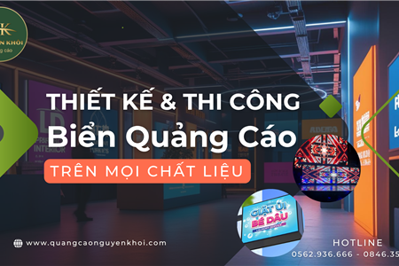 Chuyên Thiết Kế – Làm Biển Quảng Cáo Hải Phòng: Đẹp – Bền – Giá Tốt