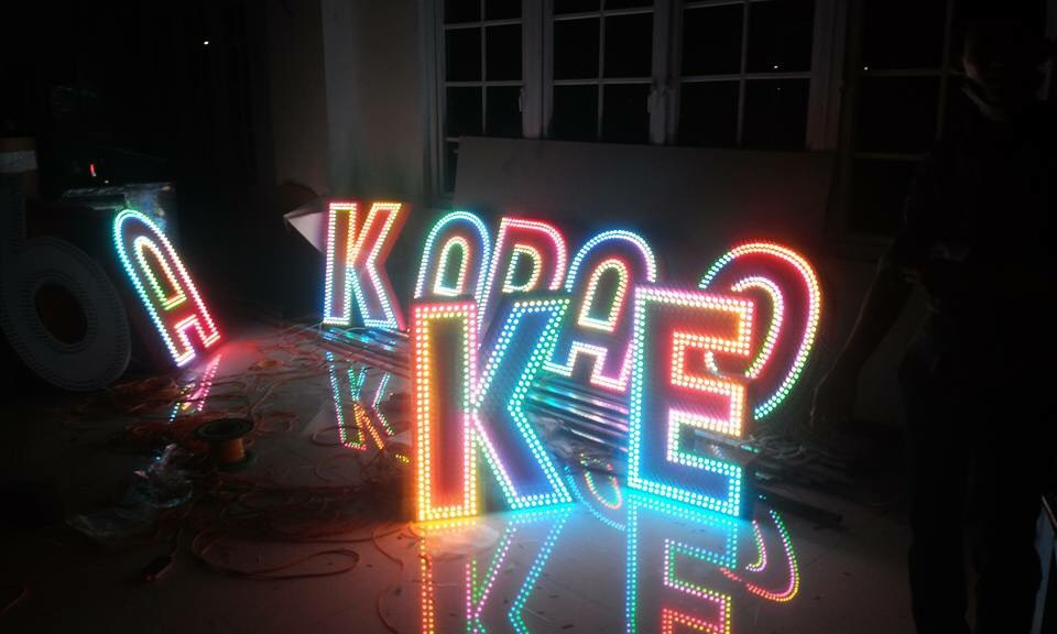 Chữ led hạt