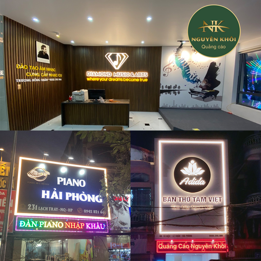 Biển quảng cáo Pianno