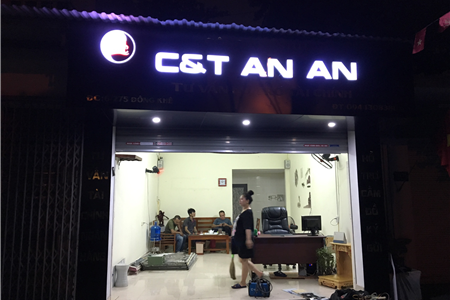 Chữ sáng biển quảng cáo