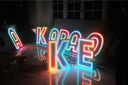 Chữ led hạt