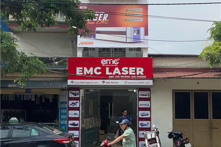 Biển quảng cáo Alumex EMC LASER