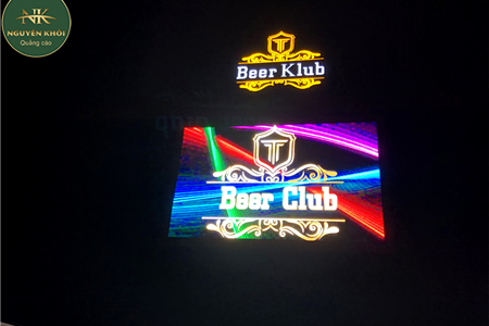 Màn hình Led đẹp tại Beer Klub - Quảng cáo Nguyên Khôi